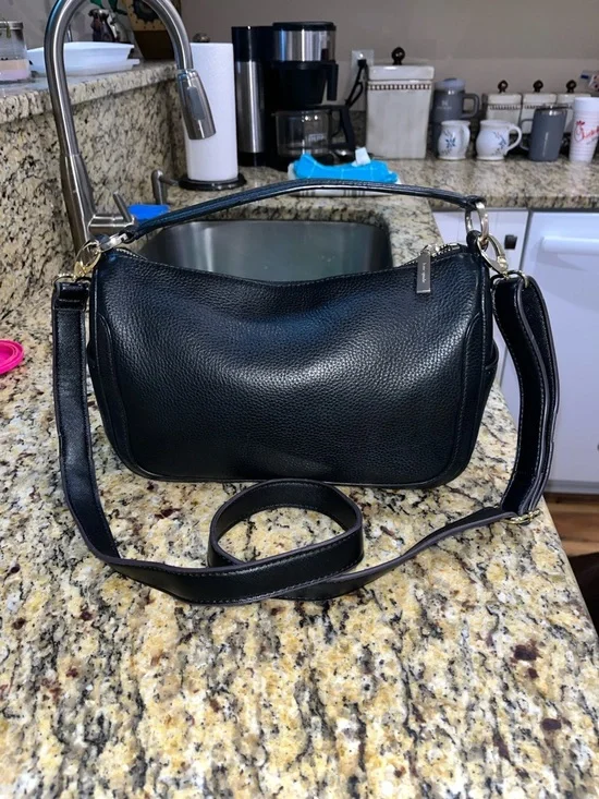 EUC Kate Spade Pebbled Leather Handbag - Picture 2 of 5